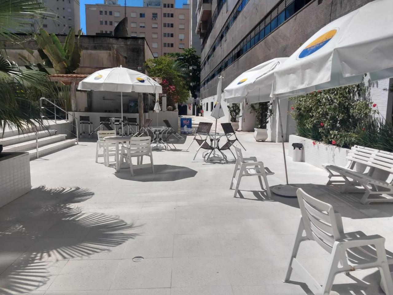 Apartamento Flat Praia Pitangueiras No Guarujá Esterno foto